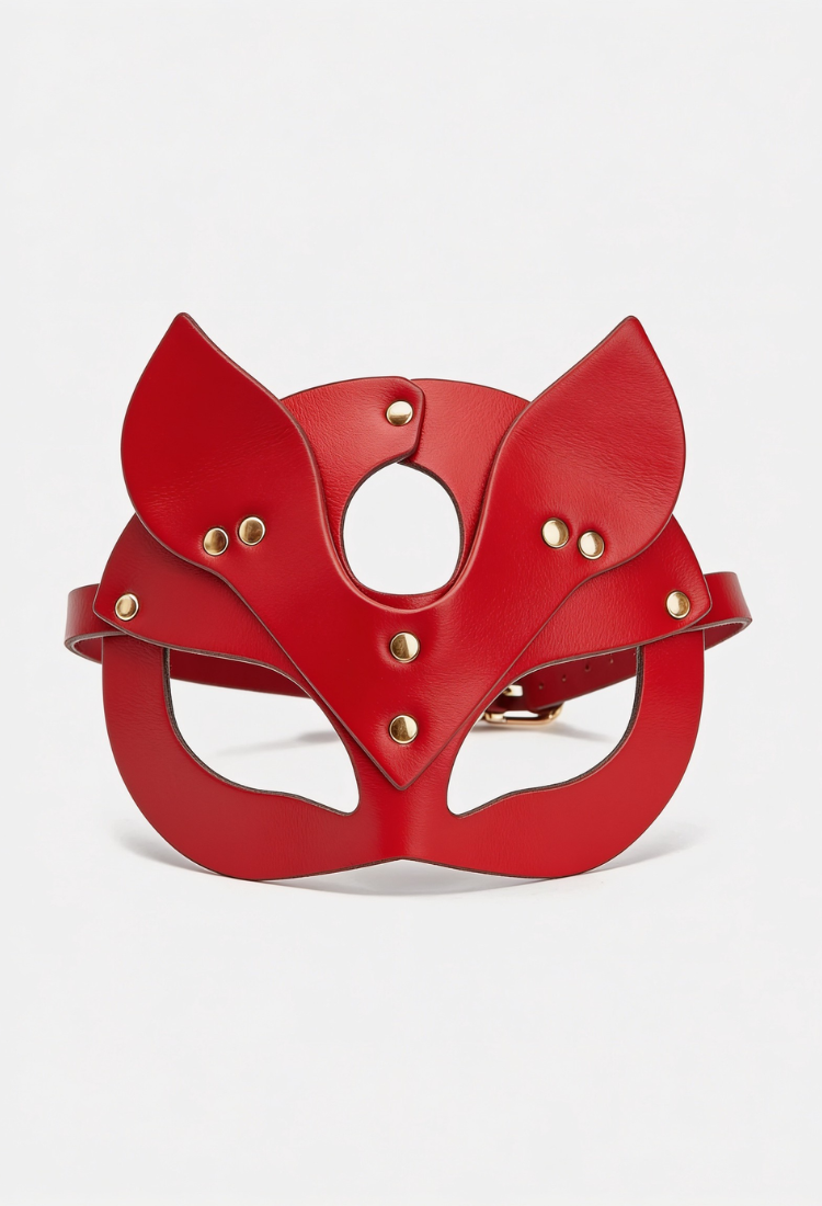 CAT MASK ROSSO