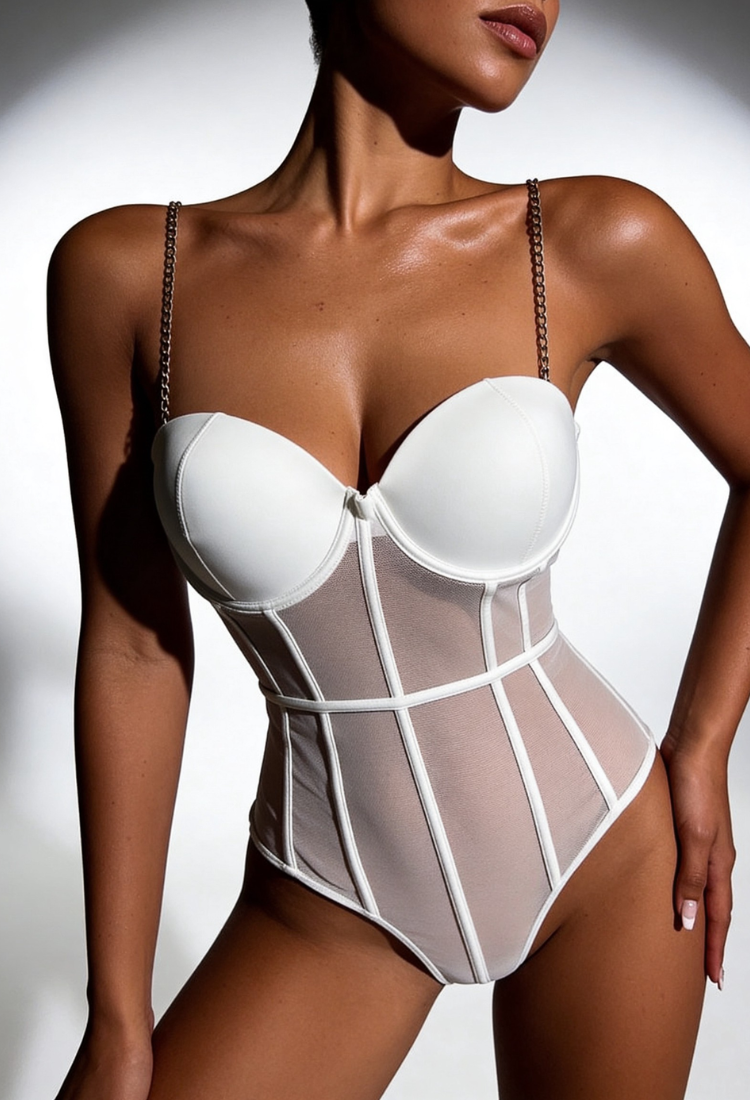 CHAIN COUTURE BIANCO - BODY